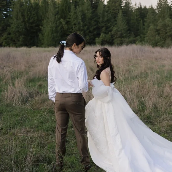 For Love & Lemons Julia Gown Size 2 - Picture 5 of 8